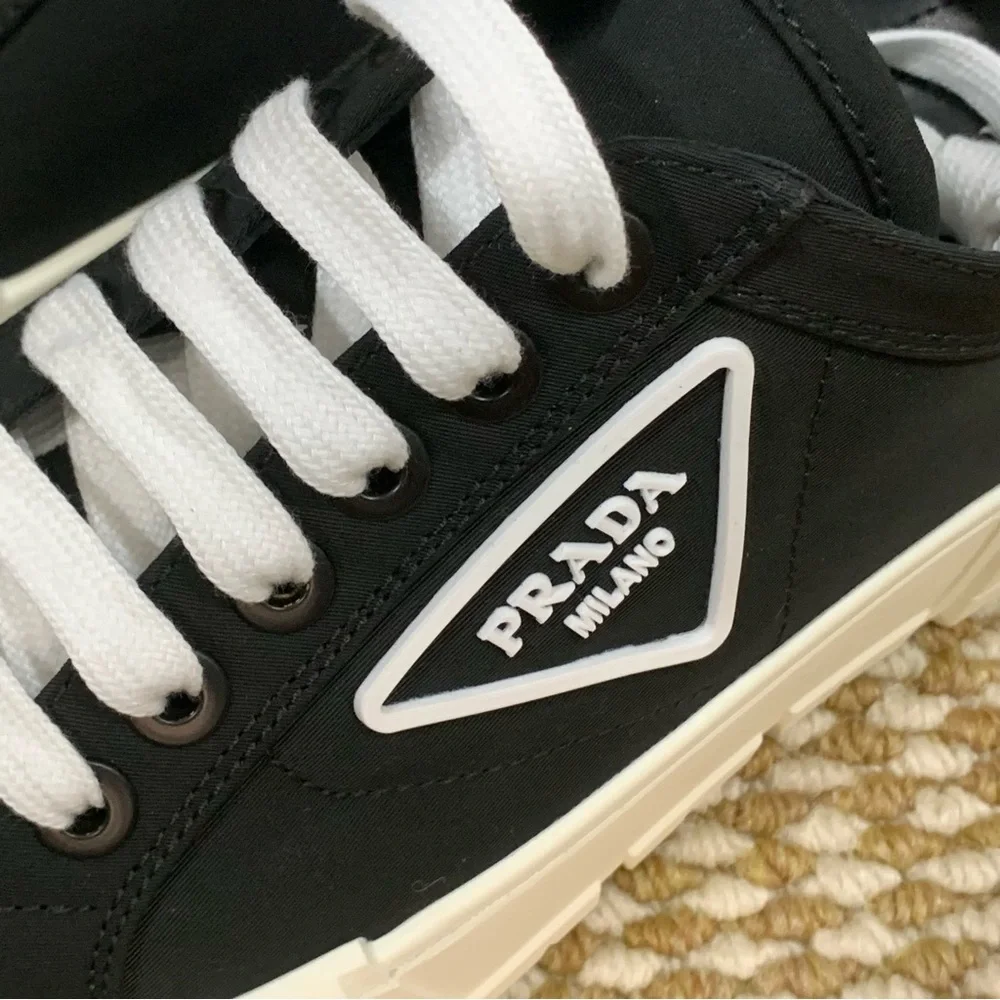 Prada Woman's Black Sneakers - Picture 2 of 4